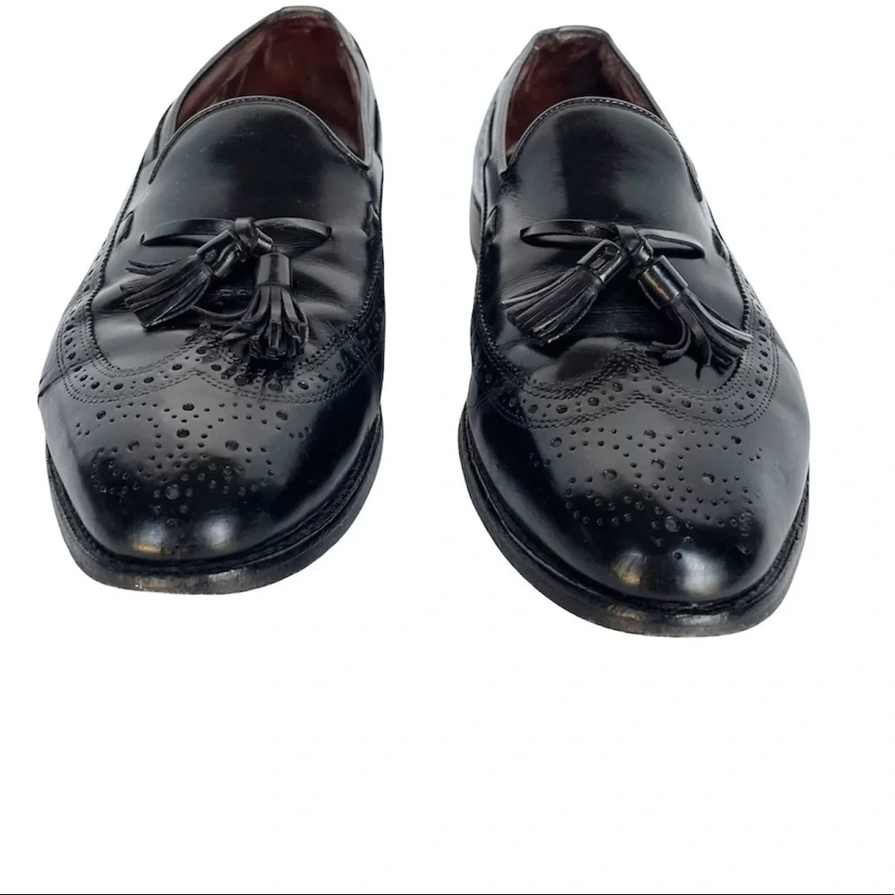 𝅺Allen Edmonds Manchester 8507 Black Dress Shoes Size 9.5 D